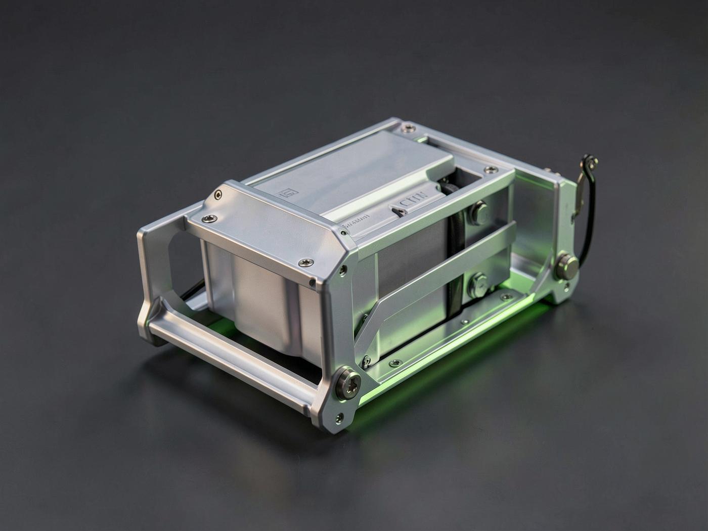 Compact electric motorcycle battery enclosure